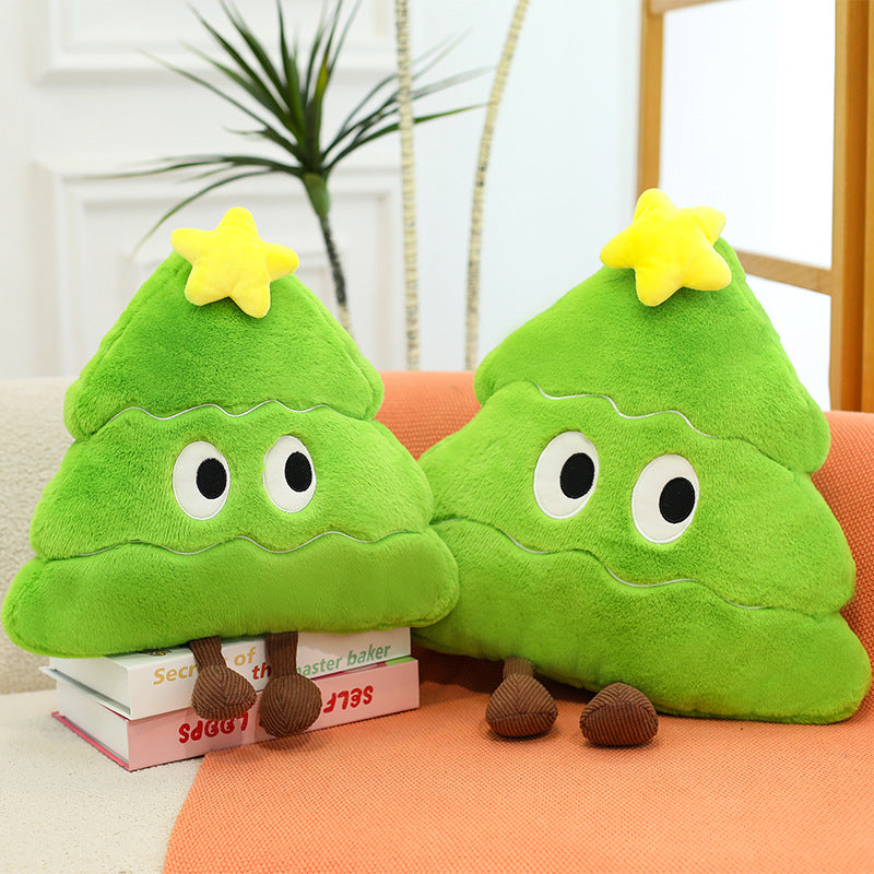 Ins Christmas Tree Pillow Plush Toy 45cm Sofa Cushion