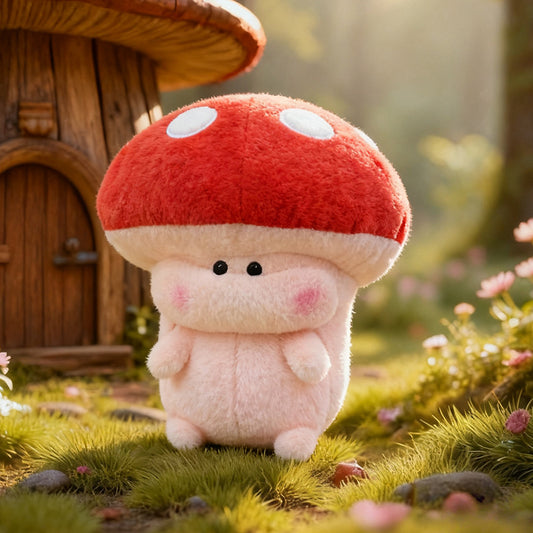 Mushroom Tutu Super Soft Decompression Pillow